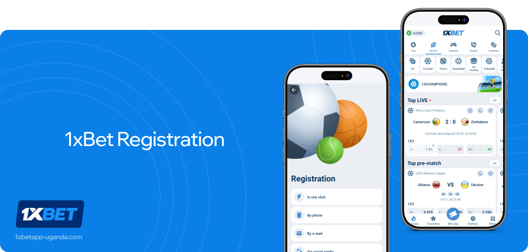 1xBet BetAPK Uganda Registration