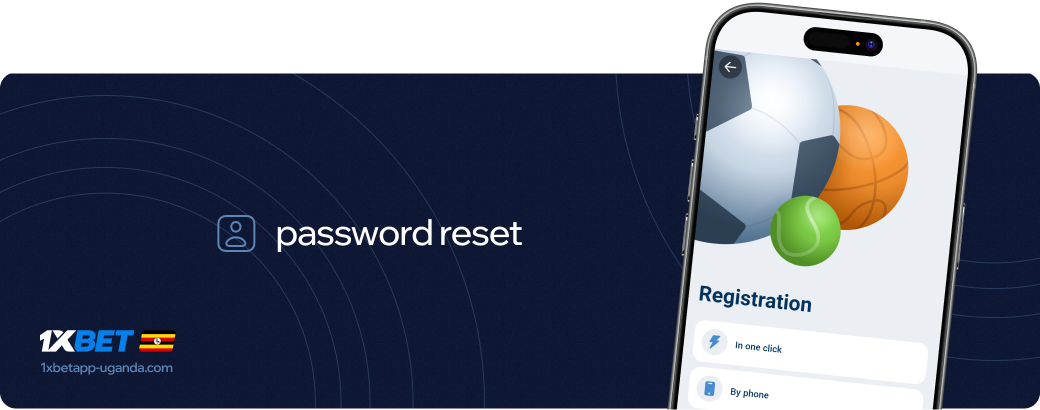 Password reset 1xBet BetAPK Uganda